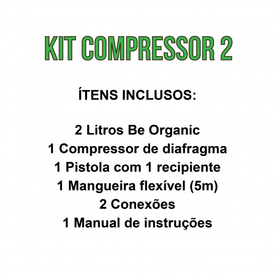 KIT 2 (Compressor + 2 litros)