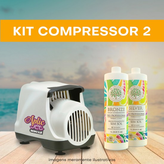 KIT 2 (Compressor + 2 litros)
