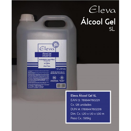Eleva - Álcool Gel 5L