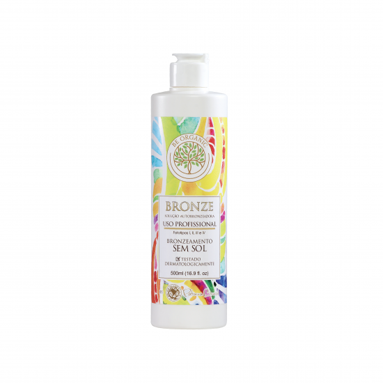 Solução Bronzeadora Be Organic - Bronze - 500ml Solução Bronzeadora Be Organic - Bronze - 500ml