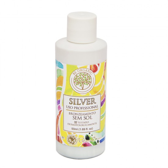 Solução Bronzeadora Be Organic - Silver - 50ml / 4 unidades Solução Bronzeadora Be Organic - Silver - 50ml / 4 unidades